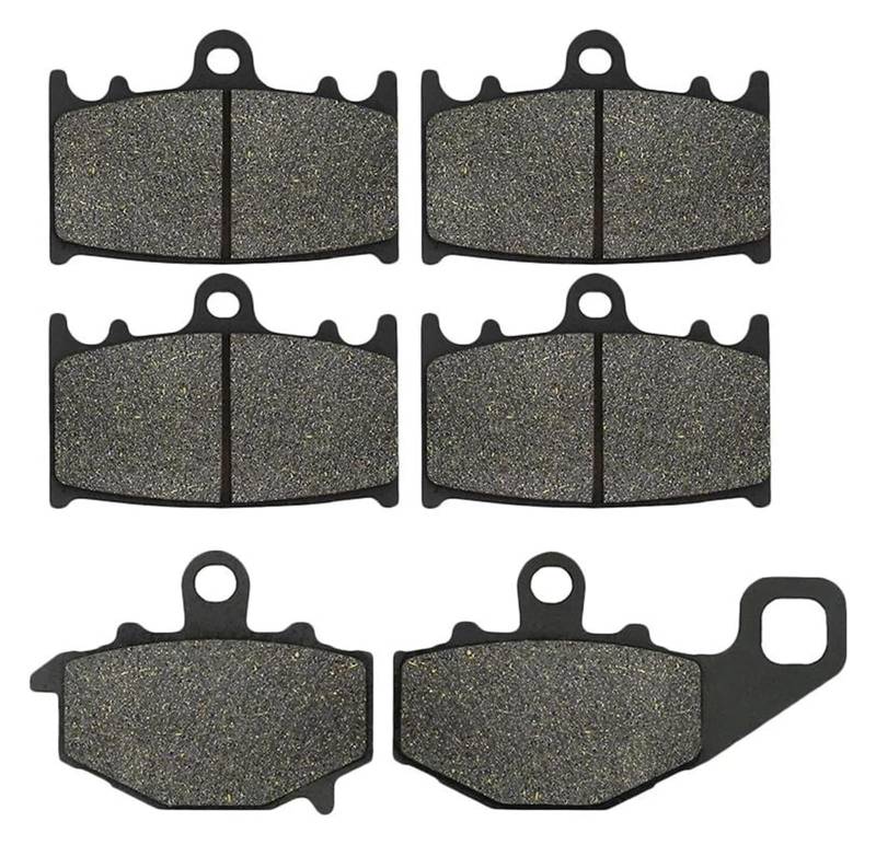 Bremsbeläge Vorne Und Hinten Für Kawasaki ZX6R ZX 6R ZX600F ZX9R ZX9R ZX900 Für Ninja 900 1994-1997 Für ZX 600 Für Ninja ZX6 1993-1995 Motorrad Vorne Hinten Disc Bremsbeläge(Front and Rear) von gangxiao