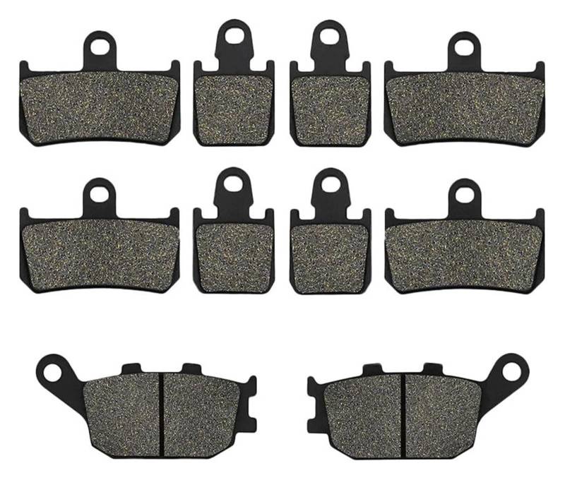 Bremsbeläge Vorne Und Hinten Für Y&amaha YZFR1 YZF-R1 YZF R1 2007 2008 2009 2010 2011 2012 2013 2014 Motorrad Vorne Hinten Scheibenbremsbeläge von gangxiao