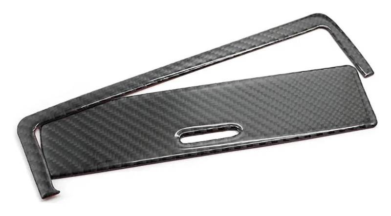 Für B&MW 3 Serie E46 1998-2005 Dekoration Auto Carbon Fiber Center Control Panel Gangschaltung Feuerzeug Abdeckung Aufkleber Trim Auto Innenraum(Gear Shift Cover) von gangxiao