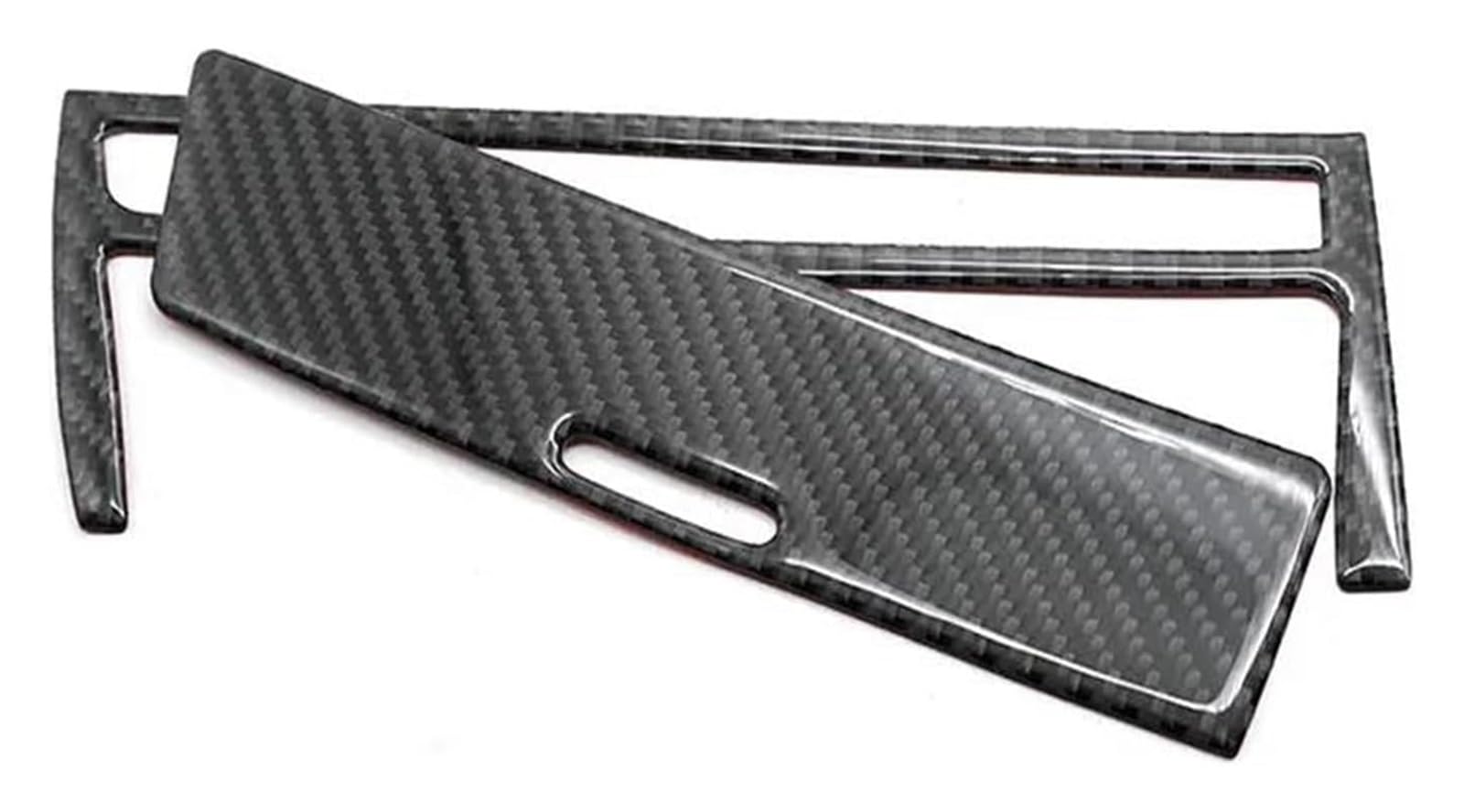 Für B&MW 3 Serie E46 1998-2005 Dekoration Auto Carbon Fiber Center Control Panel Gangschaltung Feuerzeug Abdeckung Aufkleber Trim Auto Innenraum(Lighter Cover) von gangxiao