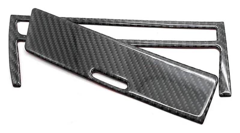 Für B&MW 3 Serie E46 1998-2005 Dekoration Auto Carbon Fiber Center Control Panel Gangschaltung Feuerzeug Abdeckung Aufkleber Trim Auto Innenraum(Lighter Cover) von gangxiao
