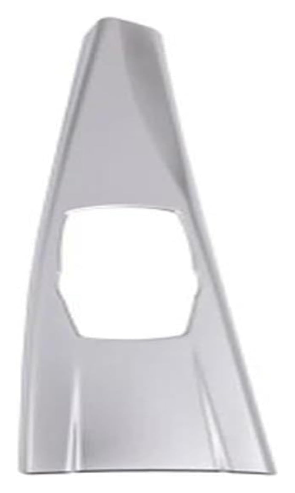 Für B&MW 3 Serie F30 F34 4er F32 F36 2013-2018 Dekoration Kohlefaser ABS Autoinnenraum Multimedia Panel Cover Trim Auto Innenraum(Chrome) von gangxiao