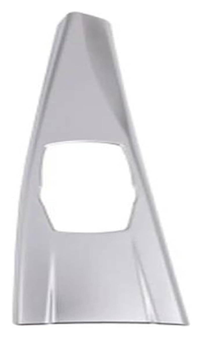 Für B&MW 3 Serie F30 F34 4er F32 F36 2013-2018 Dekoration Kohlefaser ABS Autoinnenraum Multimedia Panel Cover Trim Auto Innenraum(Chrome) von gangxiao