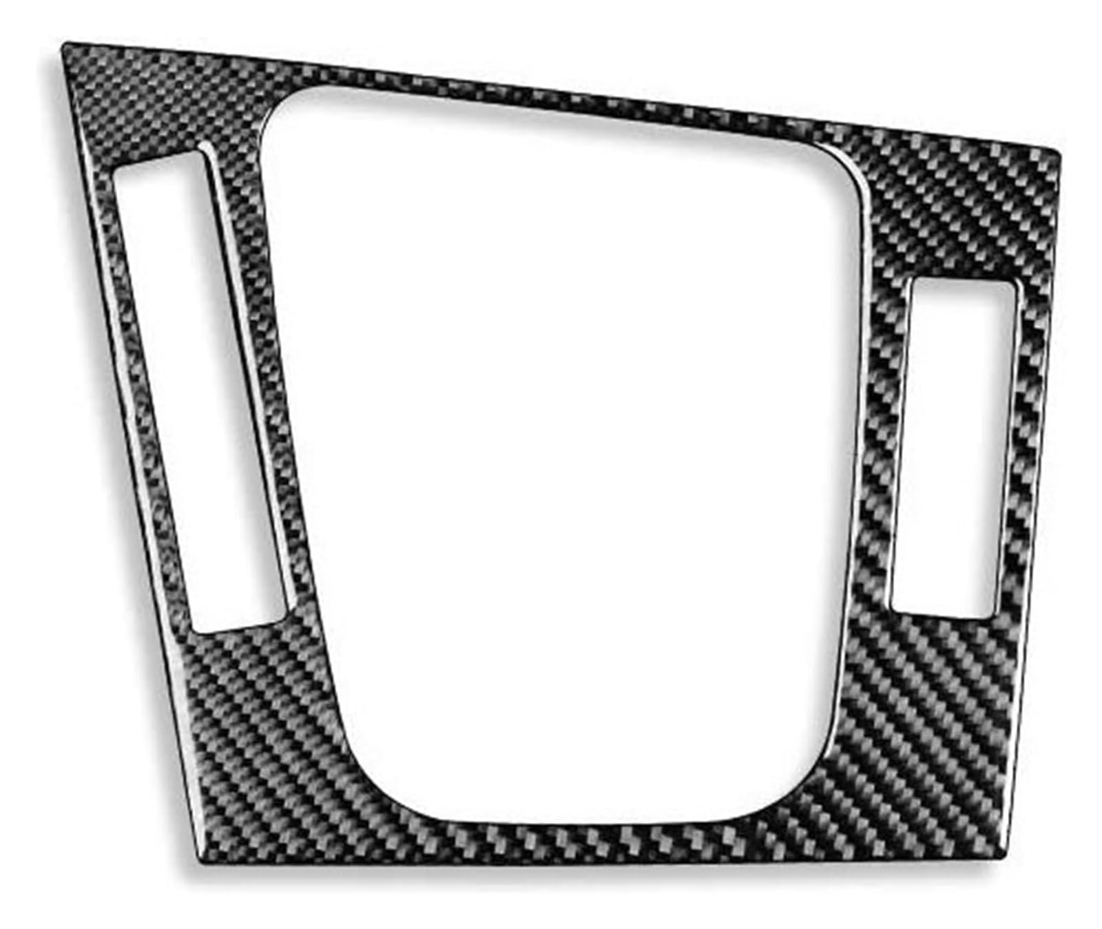 Für B&MW 3er E46 M3 1998-2006 Echtkohlefaser Schalttafel Dekorative Abdeckung Auto-Innendekoration Aufkleberverkleidung Auto Innenraum(Black) von gangxiao