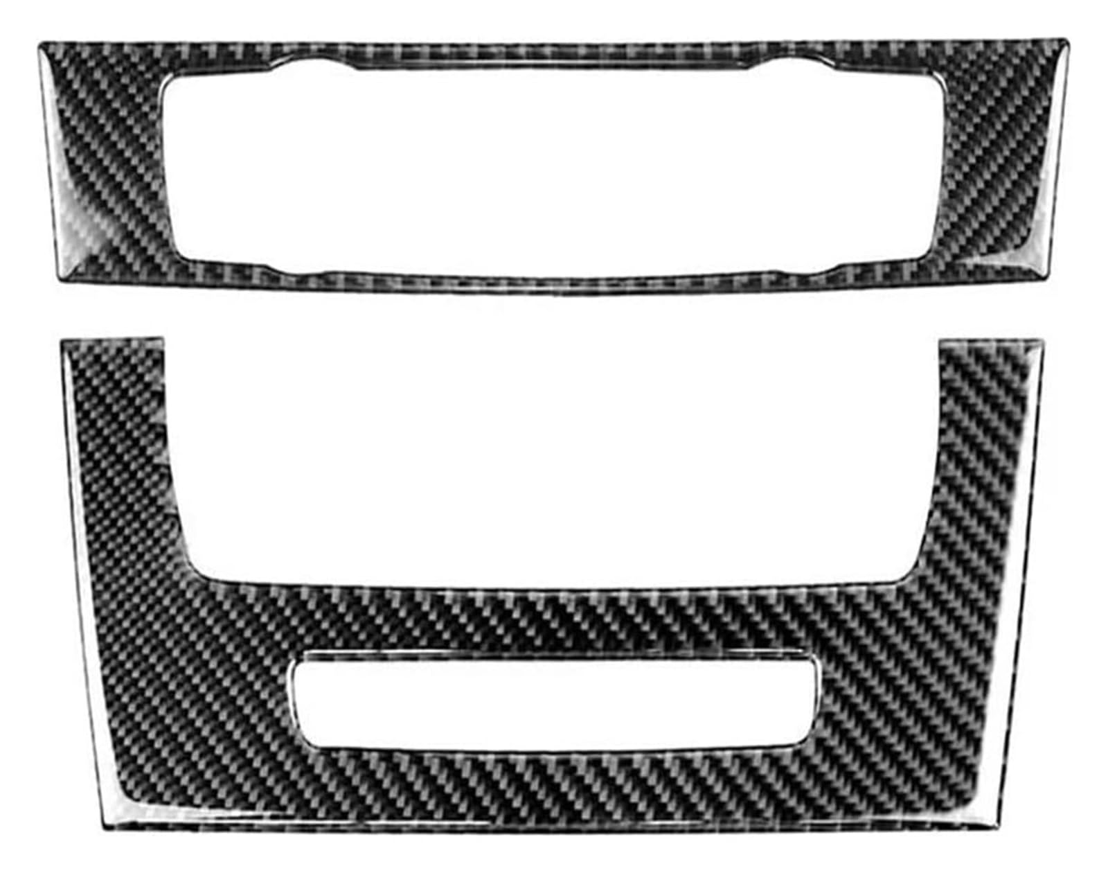 Für B&MW Für E90 E92 E93 3 Serie 2005-2012 Auto-Styling-Innenraum Echtkohlefaser Klimaanlage CD Konsolenverkleidung Auto Innenraum(with Hole) von gangxiao