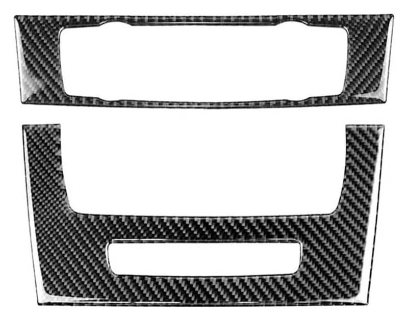 Für B&MW Für E90 E92 E93 3 Serie 2005-2012 Auto-Styling-Innenraum Echtkohlefaser Klimaanlage CD Konsolenverkleidung Auto Innenraum(with Hole) von gangxiao