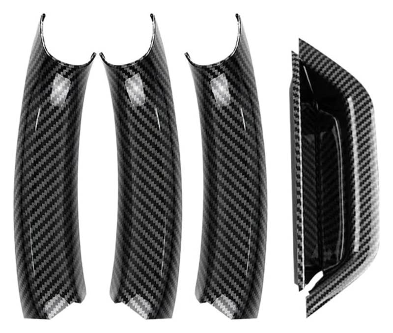 Für B&MW X3 X4 F25 F26 2010-2017 Carbon Textur Auto Innentür Pull Griff Panel Trim Abdeckung Dekoration Auto Innenraum(RHD) von gangxiao