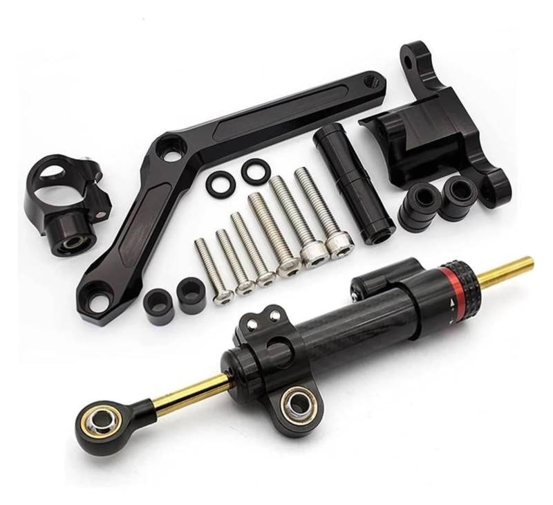 Für B&enelli BJ600GS BN600 2012 2013 2014 2015 Motorrad-Lenkungsdämpfer-Stabilisatorhalterung Unterstützung Montagesatz Motorrad Lenkungsdämpfer(749) von gangxiao