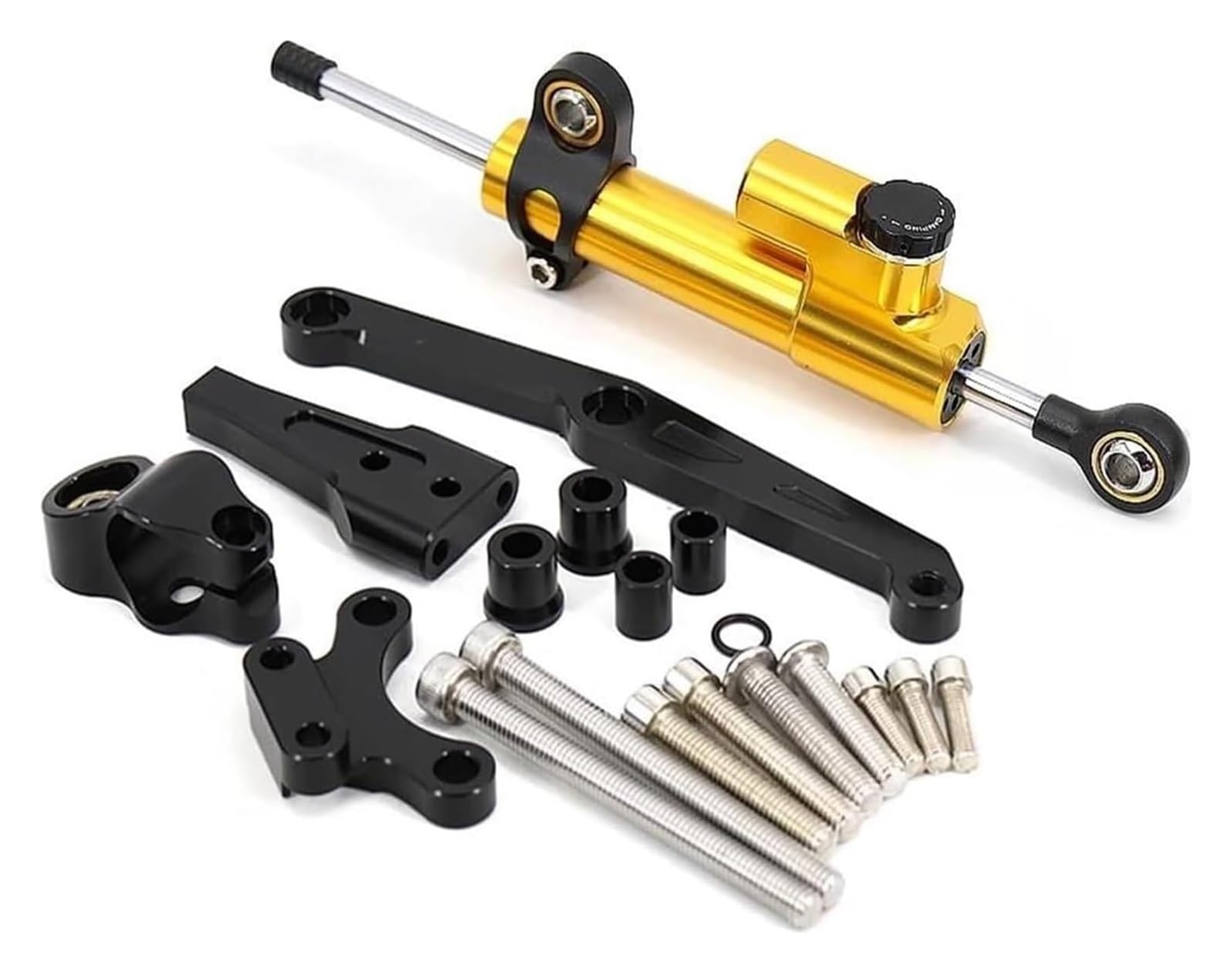 Für CB650R CB 650 R Cb650r 2018 2019 2020 2021 Motorrad Lenkung Stabilisator Dämpfer Montage Halterung Kit Motorrad Lenkungsdämpfer(51) von gangxiao