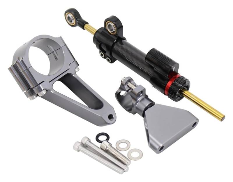 Für CBR600 F4i 1999 2000 2001 2002 2003 2004 2005 2006 2007 Motorrad Lenkungsdämpfer Stabilisator Halterung Mount Kit Motorrad Lenkungsdämpfer(419) von gangxiao