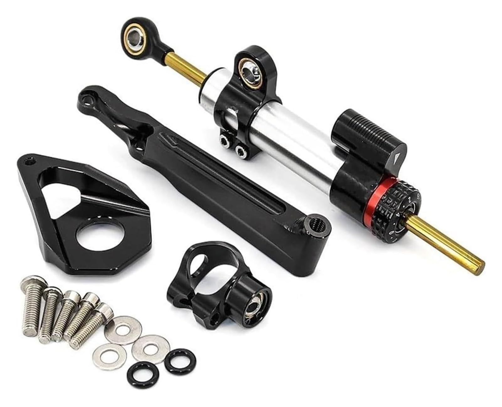 Für CBR600RR CBR 600RR CBR 600 RR 2005 2006 Motorrad Stabilisator Lenkung Dämpfer Halterung Montieren Unterstützung Kit Motorrad Lenkungsdämpfer(488) von gangxiao