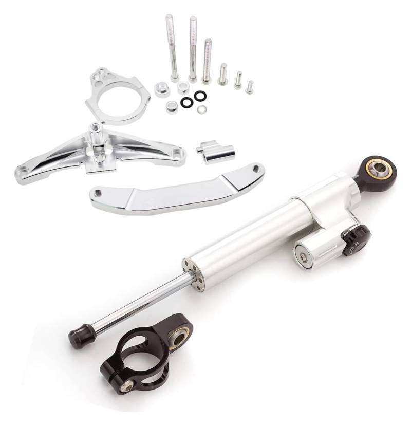 Für FZ1 Für FAZER FZ1N 2006-2015 Motorrad-Lenkungsdämpfer-Stabilisator-Puffer-Steuerstange Mit Montagehalterungs-Unterstützungssatz Motorrad Lenkungsdämpfer(1925) von gangxiao