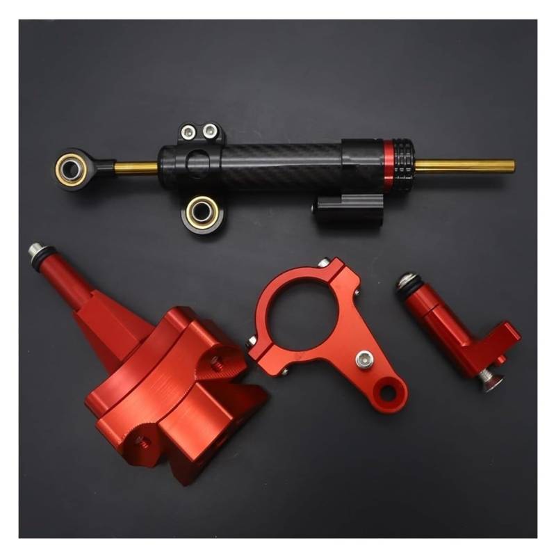 Für K&AWASAKI Für Ninja400 2019 2020 2021 2022 Für Z400 ZX-4R 2018-2019 Motorrad-Lenkungsdämpferhalterung Montagesatz Motorrad Lenkungsdämpfer(2049) von gangxiao