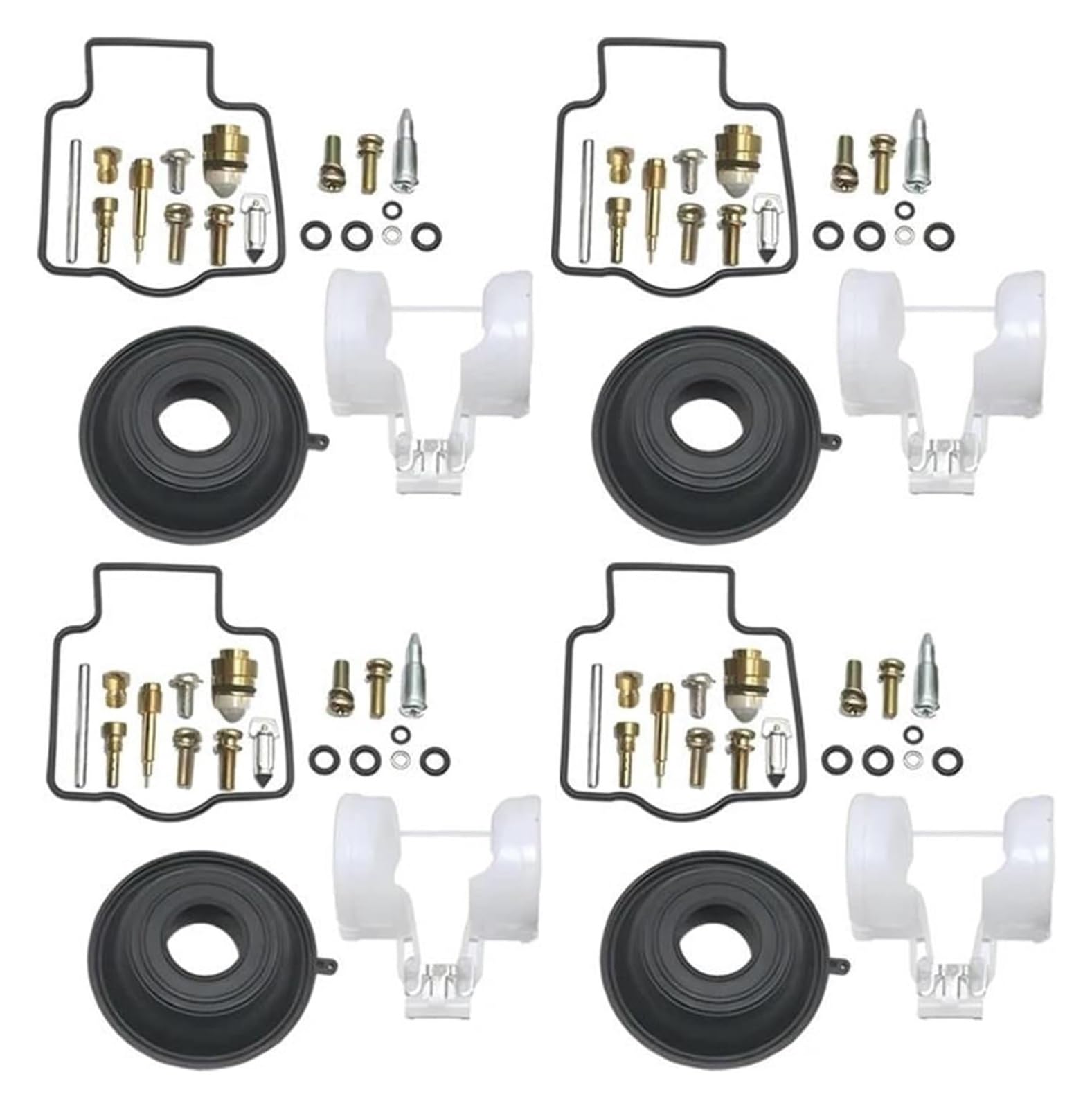 Für K&awasaki ZX600 Für Ninja ZX6R ZZR600 Motorradvergaser-Reparaturmembran-Schwimmer-Kit Motorrad Vergaser Reparatursatz Für K&awasaki ZX600 Für Ninja ZX6R ZZR600 Motorradvergaser-Reparaturmembran-Schwimmer-Kit Motorrad Vergaser Reparatursatz von gangxiao