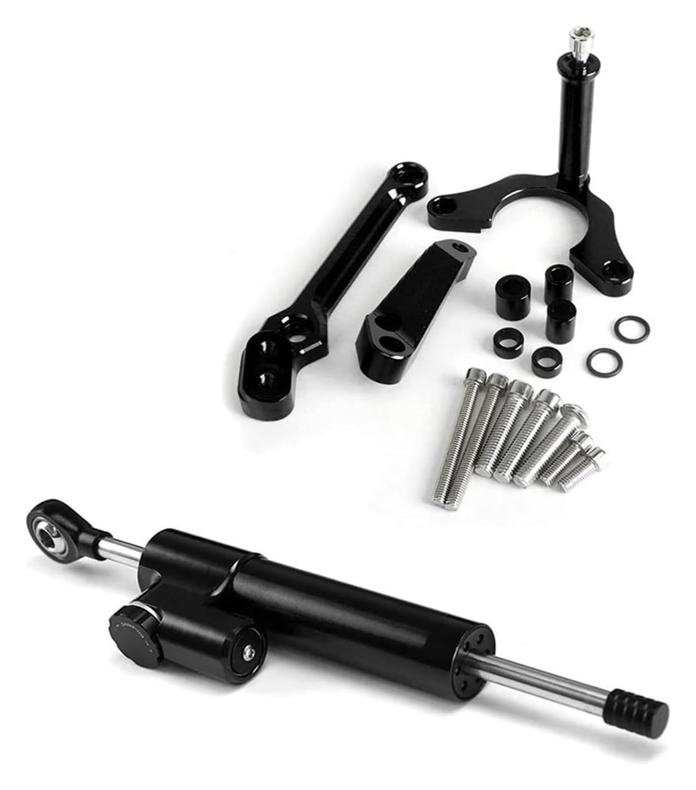 Für Kawa&saki Z900 Z 900 Z900 2017 2018 2019 2020 2021 2022 2023 Motorradlenkung Stabilisieren Unterstützung Dämpferhalterung Motorrad Lenkungsdämpfer(2077) von gangxiao