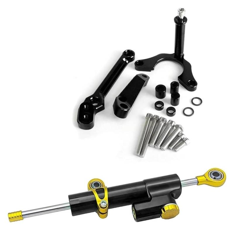 Für Kawa&saki Z900 Z 900 Z900 2017 2018 2019 2020 2021 2022 2023 Motorradlenkung Stabilisieren Unterstützung Dämpferhalterung Motorrad Lenkungsdämpfer(2078) von gangxiao