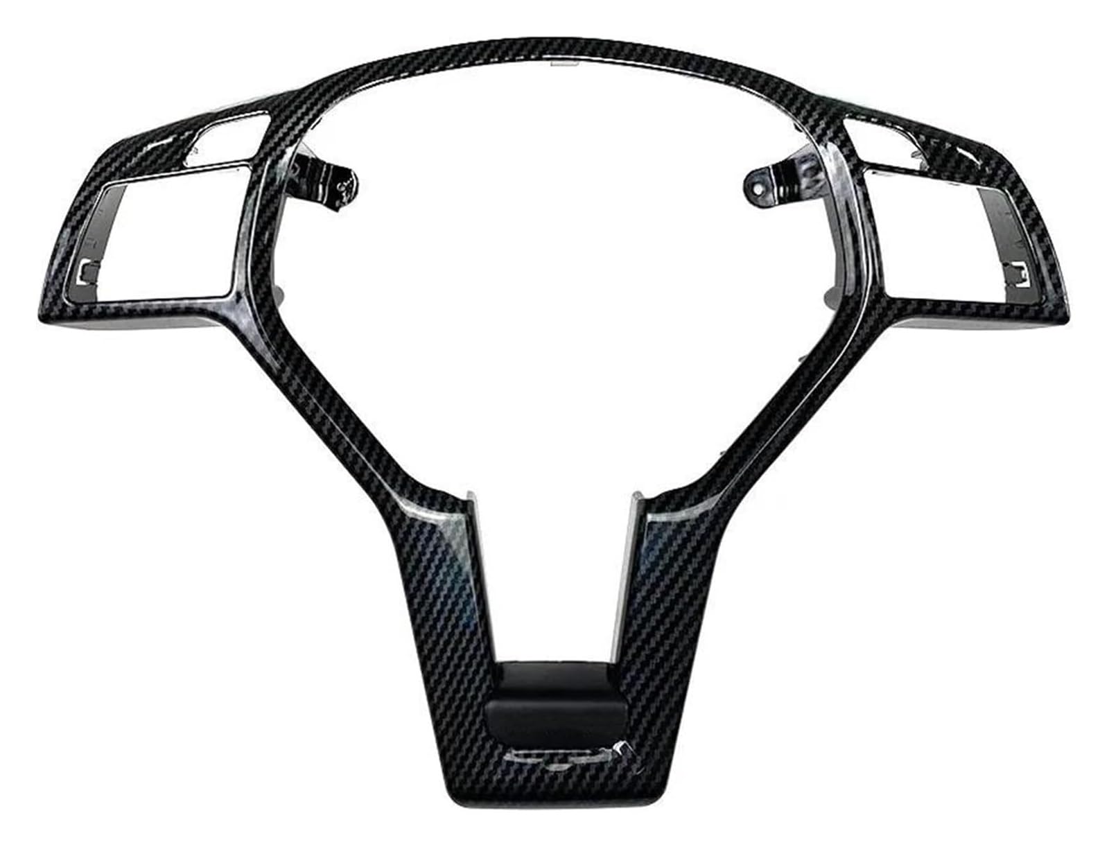 Für M&ercedes Für B&ENZ ACE CLA CLS GLA Klasse W176 W204 W212 C117 Dekorationsplatte Autozubehör Lenkradrahmenverkleidung Auto Innenraum(Carbon) von gangxiao
