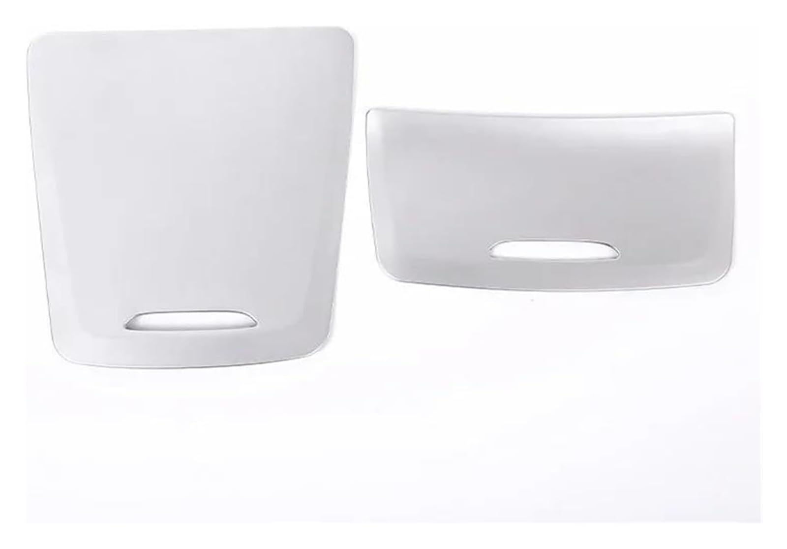Für M&ercedes Für B&ENZ CLA GLA A-Klasse W117 W176 2014-2017 Auto ABS Central Center Aufbewahrungsbox Panel Trim Cover Aufkleber Auto Innenraum(Silver) von gangxiao