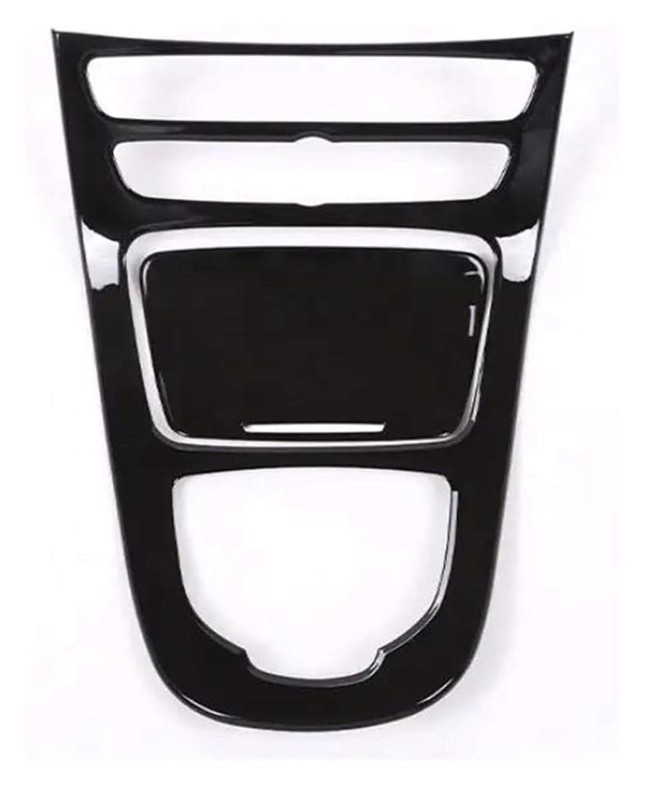 Für M&ercedes Für B&ENZ E-Klasse W213 2016 2017 2018 ABS Auto Styling Innenausstattung Mittelkonsole Schalttafel Abdeckung Aufkleber Verkleidung Auto Innenraum(Bright Black) von gangxiao