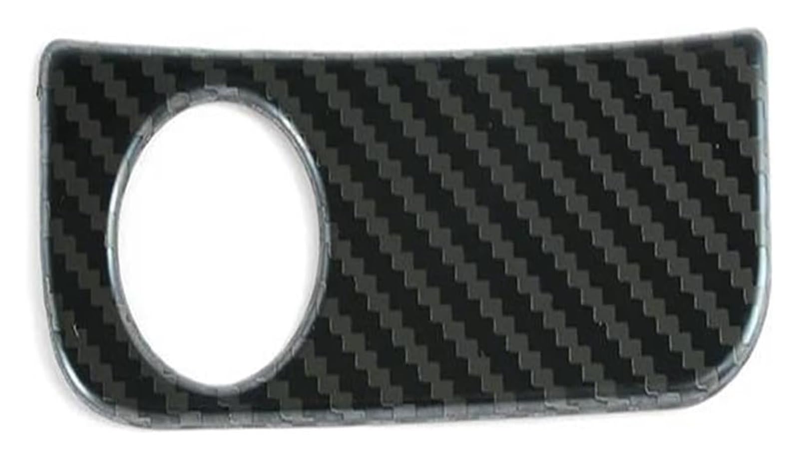 Für M&ercedes Für B&ENZ S-Klasse W222 2014-2020 Carbon Musterverkleidung Innenausstattung Autoaufkleber Schaltergriffabdeckung Aufkleberfeld Auto Innenraum(Carbon Black) von gangxiao