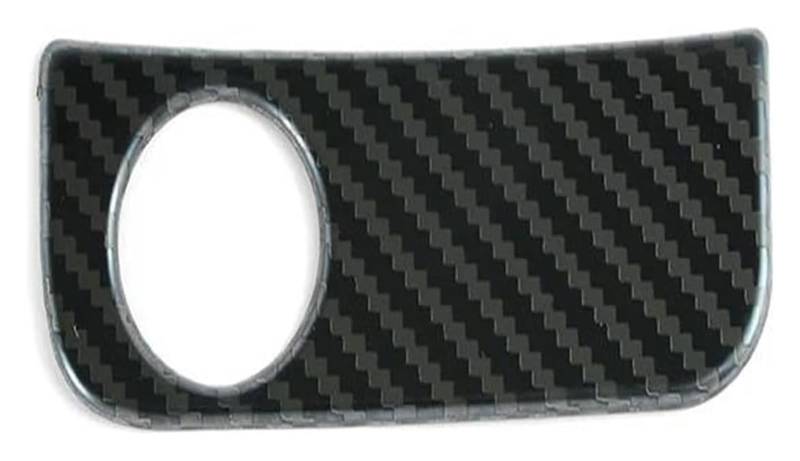 Für M&ercedes Für B&ENZ S-Klasse W222 2014-2020 Carbon Musterverkleidung Innenausstattung Autoaufkleber Schaltergriffabdeckung Aufkleberfeld Auto Innenraum(Carbon Black) von gangxiao