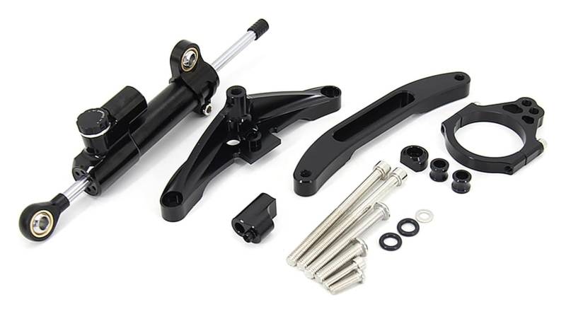Für Y&AMAHA Für FZ1 Für FAZER 2006-2015 Motorrad-Lenkungsdämpferhalterungssatz Stabilisator Linearmontageunterstützung Motorrad Lenkungsdämpfer(295) von gangxiao