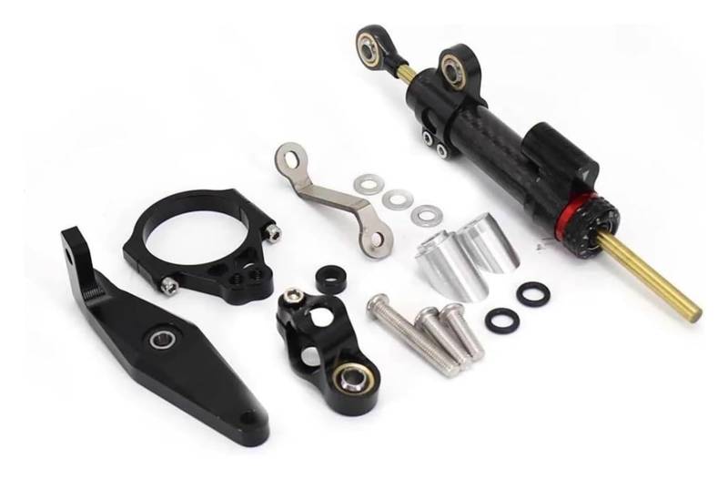 Für Y&amaha Für MT09 Für MT-09 SP 2021 2022 2023 Motorrad-Lenkstabilisierungsdämpferhalterungs-Montagesatz Motorrad Lenkungsdämpfer von gangxiao