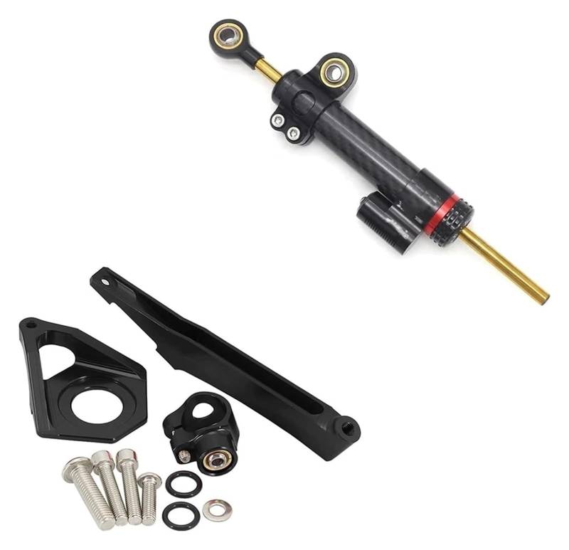 Für Y&amaha Für YZF R6 YZF-R6 YZF600 2003-2005 Motorrad-Lenkstabilisator-Dämpfermontage Lenkungsstoßdämpfer-Halterungssatz Motorrad Lenkungsdämpfer(1627) von gangxiao