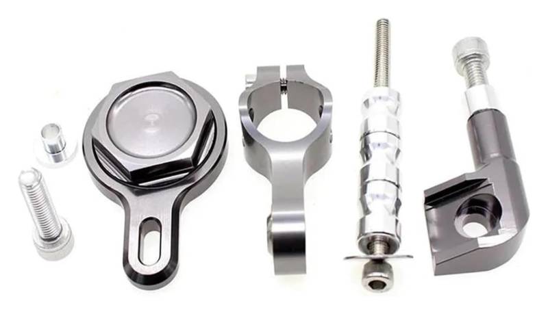 Für Y&amaha YZF R1 1998 1999 2000 2001 Motorrad-Lenkungsdämpfer Stabilisieren Sie Die Halterung Montagehalterung Adapter-Kit Motorrad Lenkungsdämpfer(2351) von gangxiao
