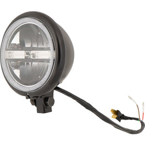LED Scheinwerfer 5 3/4 Zoll mit Tagfahrlicht, untere Befestigung Gazzini von Gazzini