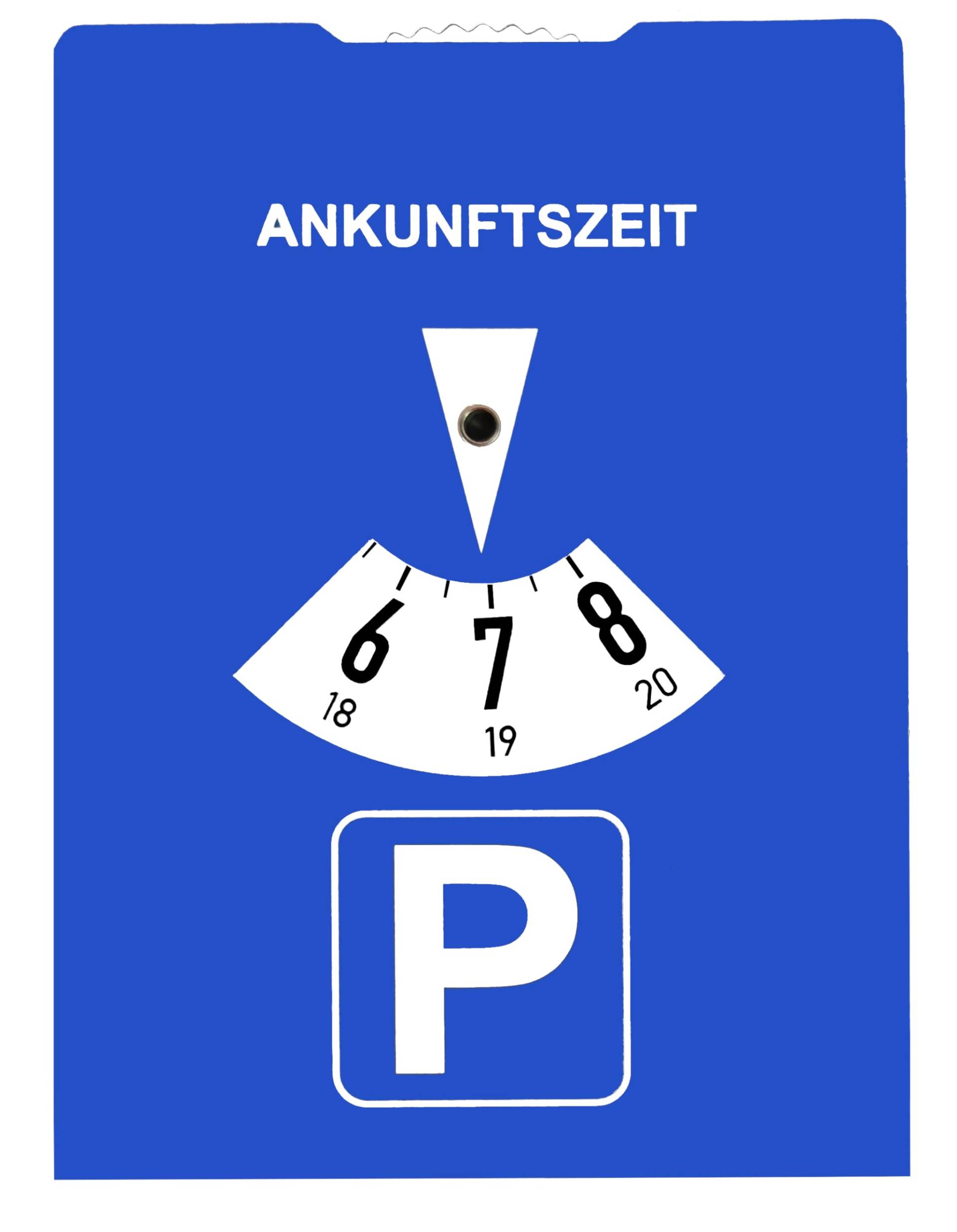 Parkscheibe StVO-konform mit Benzinrechner – Robuste Parkuhr aus Karton | Kompakt 15x11 cm | Umweltfreundlich & langlebig | Für Auto, Wohnmobil & LKW | Made in Germany von generic