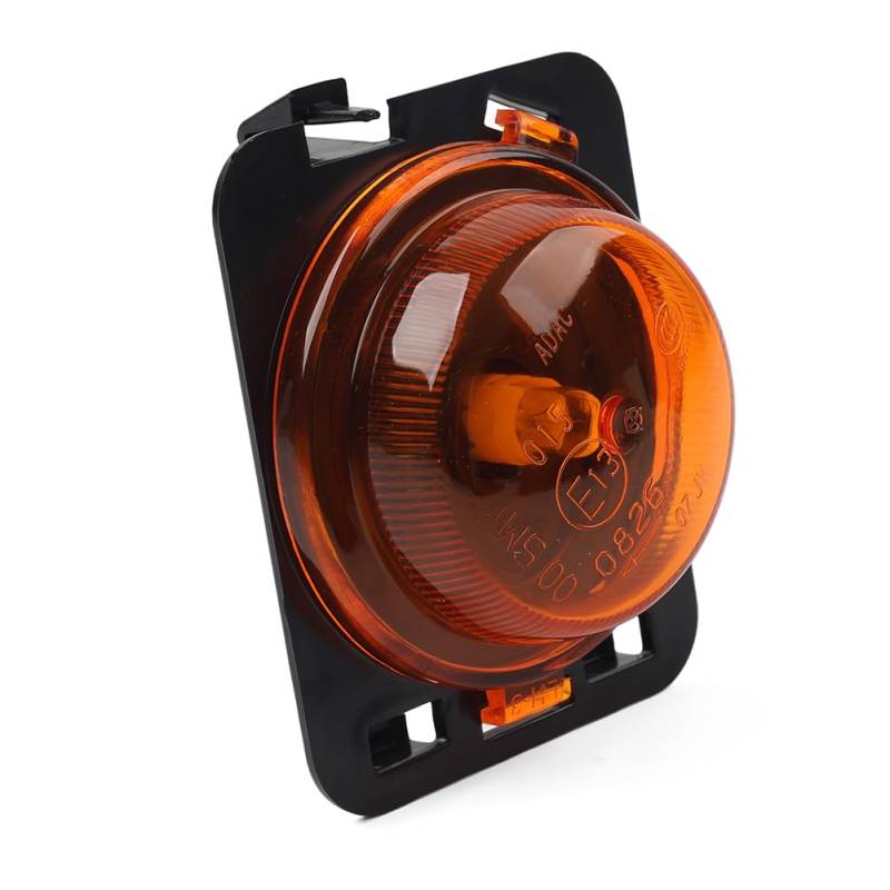 SIKUAI ABS + PC Seitenmarkierungsleuchte Blinkerleuchte Links Schwarz Für Wrangler JK 2006.07-2018 von generic
