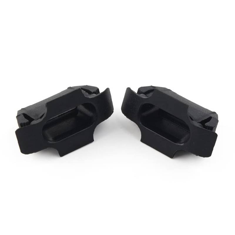 SIKUAI Automative Kühlergrill-Clip, 2 Stück, LR018173, Kühlergrill-Halterungsclip für Land Rover Discovery 4 Discovery Sport Range für Rover Sport Evoque Velar von generic