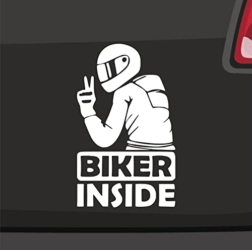 Biker Inside Respekt -6 Größen 21 Farben- Aufkleber Motorrad Sticker Peace Biken Biker Inside Respekt -6 Größen 21 Farben- Aufkleber Motorrad Sticker Peace Biken von generisch