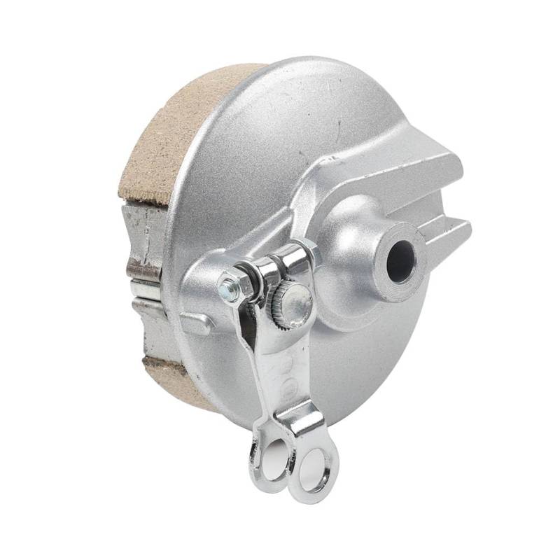 FSFYUK 1pc Motorrad Vorderrad Trommel Bremsbacken Nabenabdeckung Panel Aluminium Splitter Für Monkey Bikes Z50 Motorrad von generisch