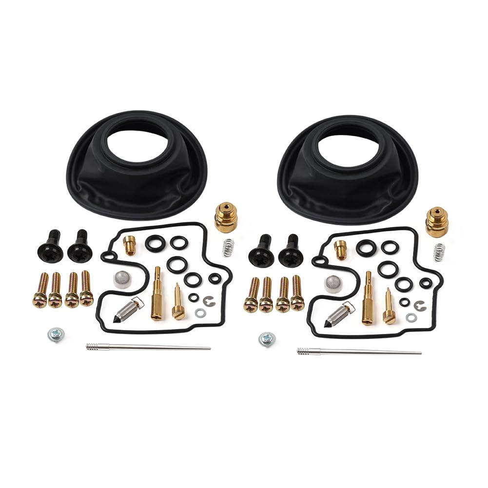 FSFYUK 2er Set Messing, Gummi Vergaserzubehör Umbauteile Vergaserreparatursatz Für Intruder VL1500 1998-2004 VL800/Z 01-04 FSFYUK 2er Set Messing, Gummi Vergaserzubehör Umbauteile Vergaserreparatursatz Für Intruder VL1500 1998-2004 VL800/Z 01-04 von generisch