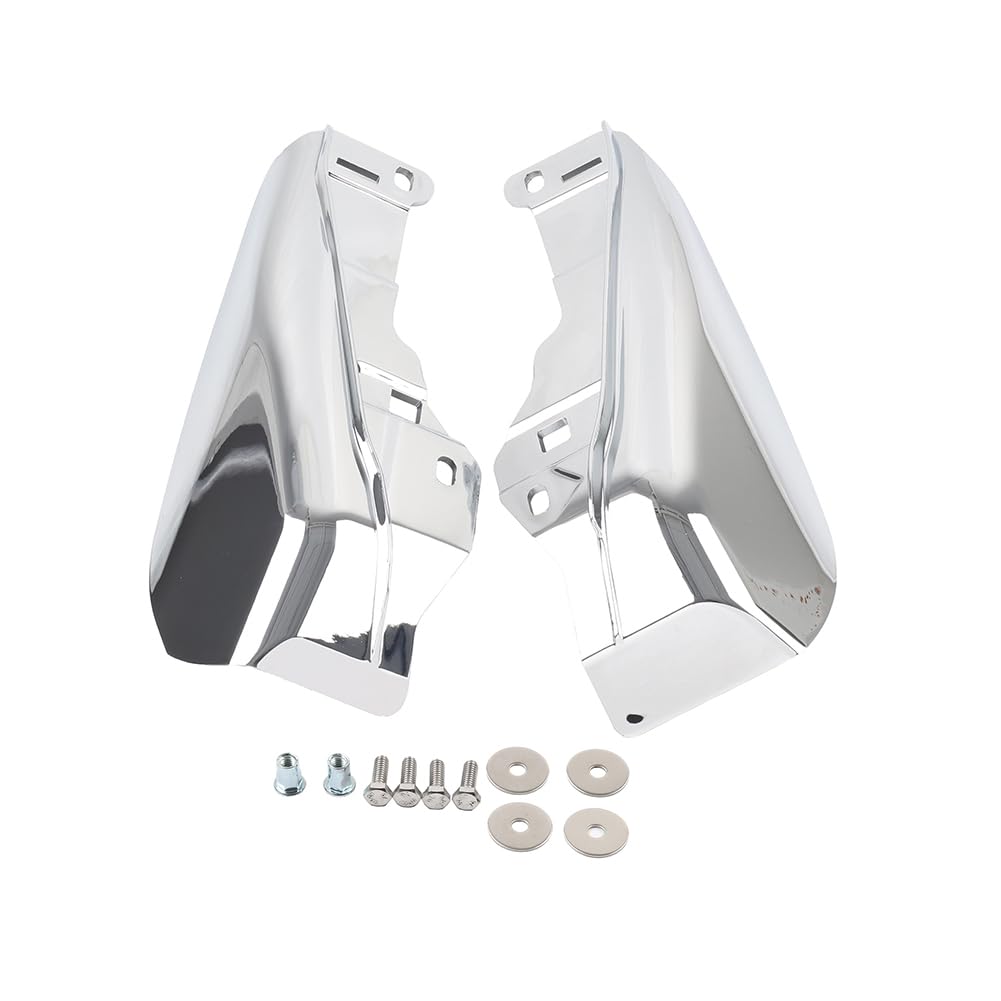 SIKUAI 1 Paar Hitzeschild Luftabweiser Windschutzscheibenabweiser ABS Chrom Für CVO Road Glide FLTRXSE 2023-2024 SIKUAI 1 Paar Hitzeschild Luftabweiser Windschutzscheibenabweiser ABS Chrom Für CVO Road Glide FLTRXSE 2023-2024 von generisch