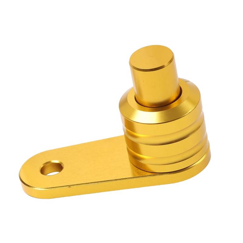 SIKUAI 1 Pc Parkplatz Taste Bremshebel Lock Schalter Aluminium Legierung Gold Für NMAX 155 von generisch