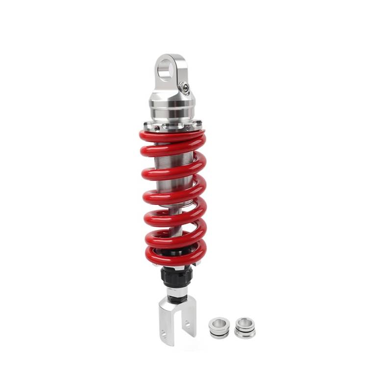 SIKUAI 1 Stück untere Gabelkopfbreite: 30 mm 305 MM Stoßdämpfer Luftstoßdämpfer Hinterradaufhängung rot. Diese Stoßdämpfer sind 50 cc-160 cc Pitbikes Dirtbikes Gokarts geeignet. von generisch