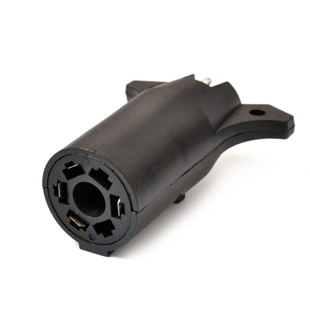 SIKUAI 12V Anhänger Adapter RV Heavy Duty Adapter Stecker 7 Weg Runde zu 4 Pin Flache Anhänger Licht Adapter Stecker Stecker Zubehör Für RV Camper Anhänger Träger Teil SIKUAI 12V Anhänger Adapter RV Heavy Duty Adapter Stecker 7 Weg Runde zu 4 Pin Flache Anhänger Licht Adapter Stecker Stecker Zubehör Für RV Camper Anhänger Träger Teil von generisch