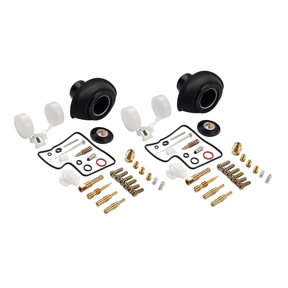 SIKUAI 2 Sätze Vergaser-Reparatursatz Vergaser-Reparatursatz Gummi Für Steed Shadow VLX 400 VT400 94-2003 SIKUAI 2 Sätze Vergaser-Reparatursatz Vergaser-Reparatursatz Gummi Für Steed Shadow VLX 400 VT400 94-2003 von generisch