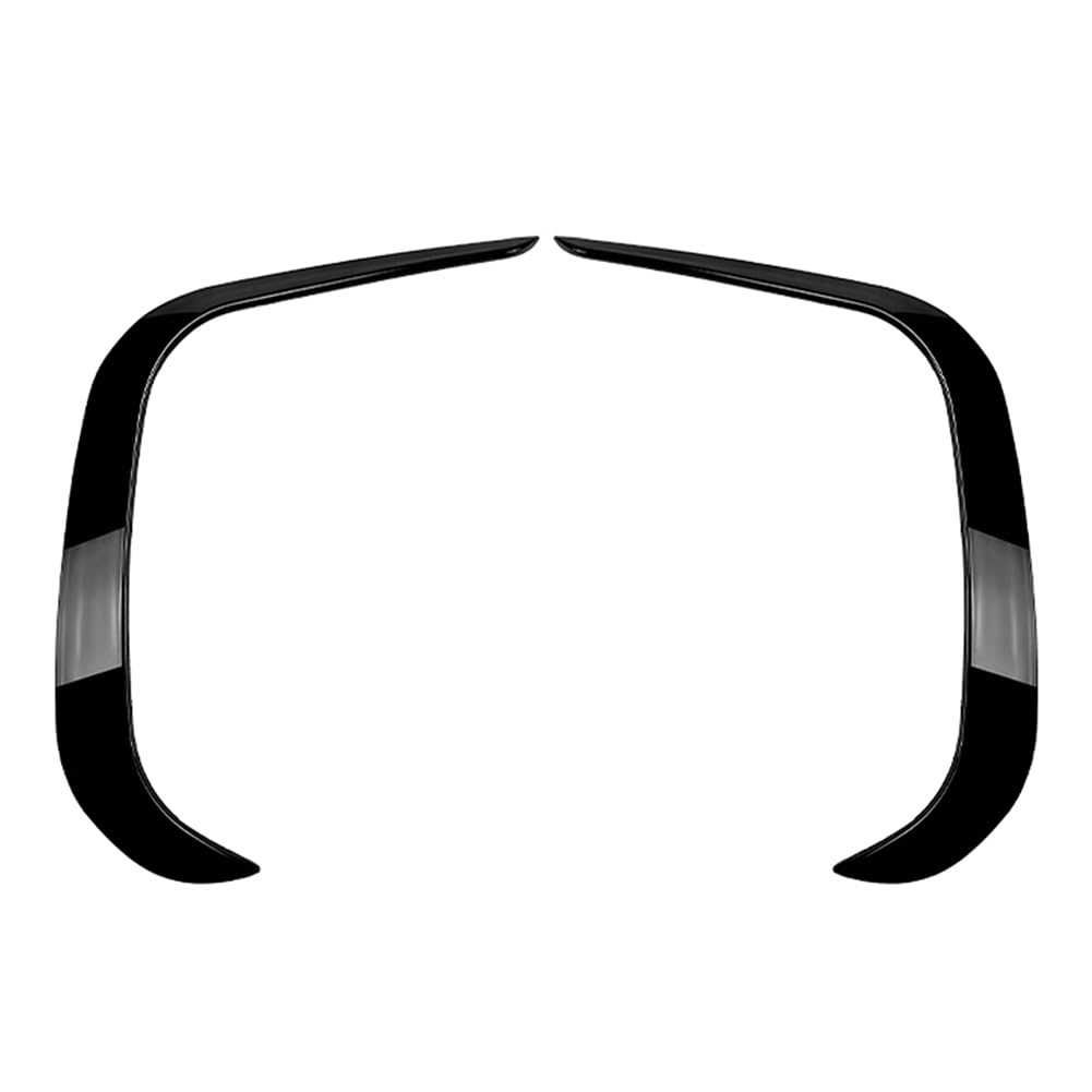SIKUAI 2 Stück Spoiler Splitter Frontstoßstange Entlüftung ABS Glänzend Schwarz für MK3 Rline 2024+ SIKUAI 2 Stück Spoiler Splitter Frontstoßstange Entlüftung ABS Glänzend Schwarz für MK3 Rline 2024+ von generisch