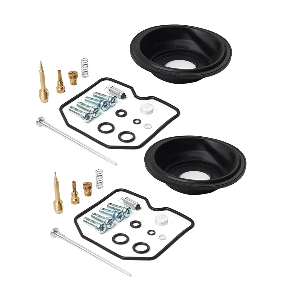 SIKUAI 2er Set Umbauteile Vergaser Reparatursatz Vergaserzubehör Messing, Gummi Für Vulcan 500 EN500 96-09 SIKUAI 2er Set Umbauteile Vergaser Reparatursatz Vergaserzubehör Messing, Gummi Für Vulcan 500 EN500 96-09 von generisch