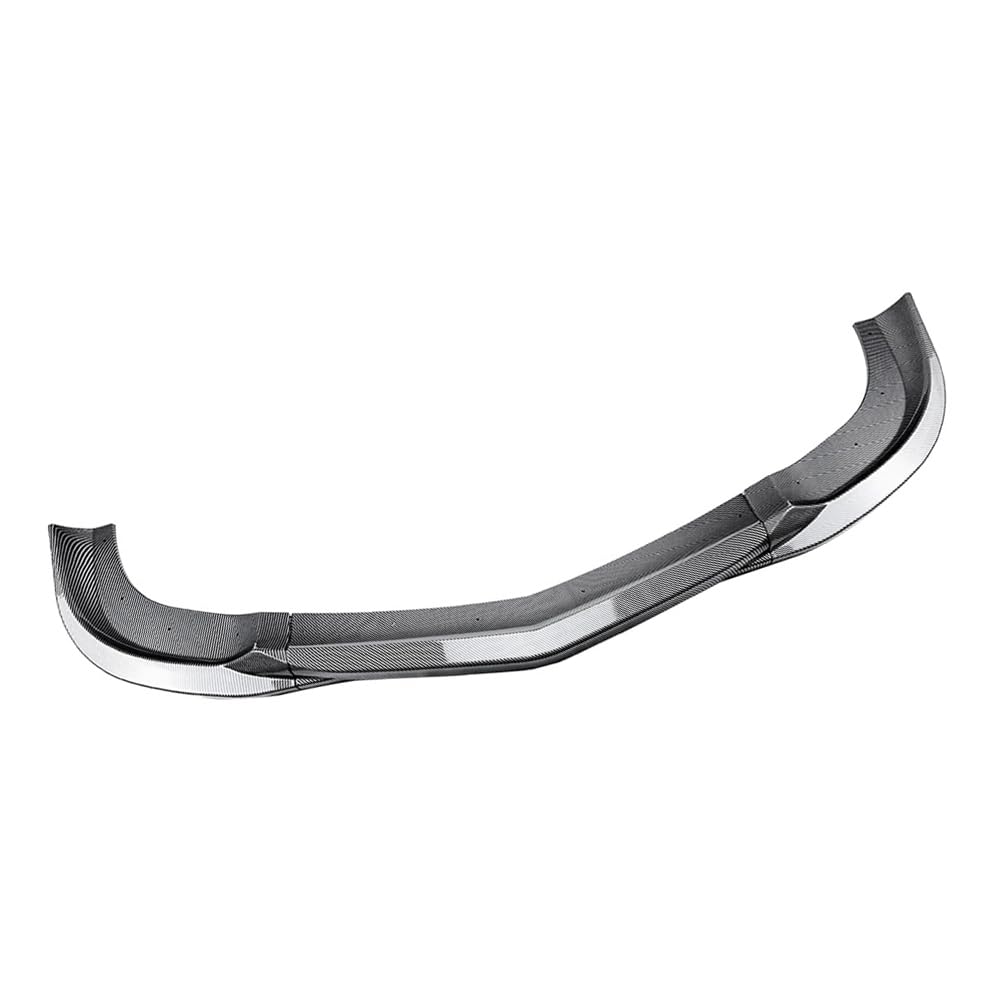 SIKUAI 3-teiliges Frontspoilerlippenschutz Frontspoilerlippe Carbon Fiber Schwarz ABS Für C Klasse W204 C63 Limousine 2007-2010 SIKUAI 3-teiliges Frontspoilerlippenschutz Frontspoilerlippe Carbon Fiber Schwarz ABS Für C Klasse W204 C63 Limousine 2007-2010 von generisch