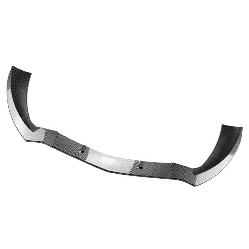SIKUAI 3Pcs Carbon Fiber Schwarz Auto Teile Spoiler Lippe Front Stoßstange Splitter ABS Für CLA Klasse C117 Pre-LCI Standard Version 13-2015 von generisch