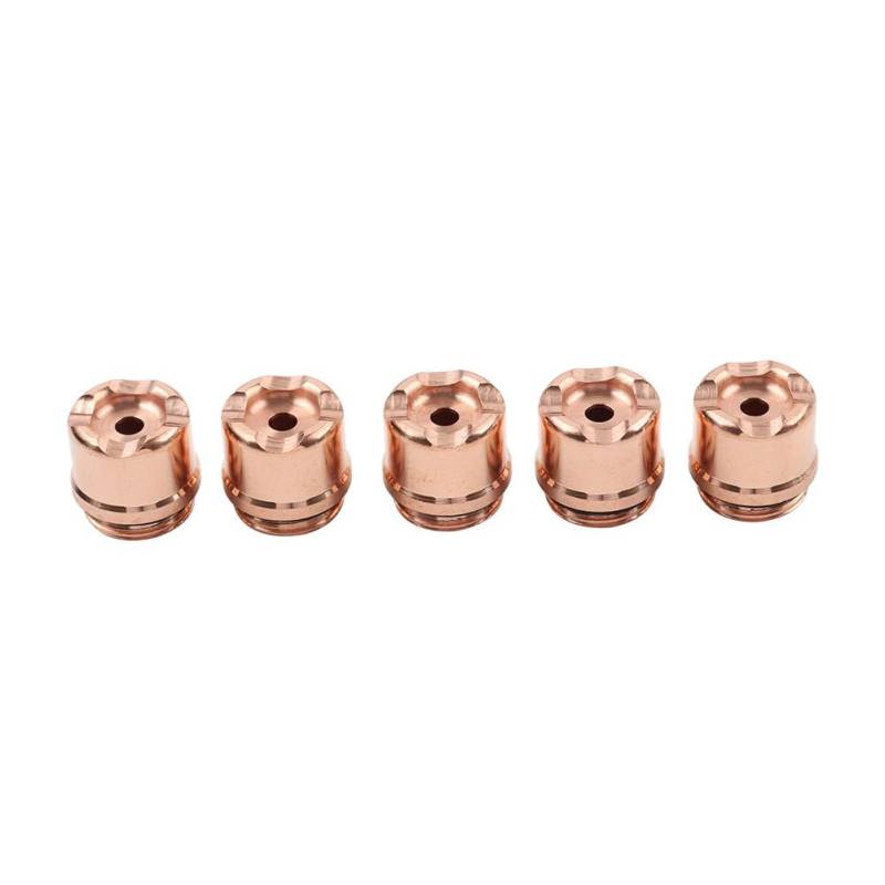 SIKUAI 5 Stücke 9-8235 Plasmabrenner Schildkappe Verbrauchsmaterial Kupfer Für SL60 SL60QD SL100 von generisch