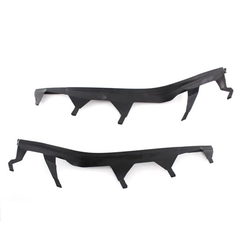 SIKUAI Frontscheinwerfer-Augenlid, Scheinwerfer-Augenbrauenleiste, obere 2-tlg. - Scheinwerfer-Abdeckleisten links und rechts Für 3er-Reihe E46 325i 330i 2002-2005 von generisch
