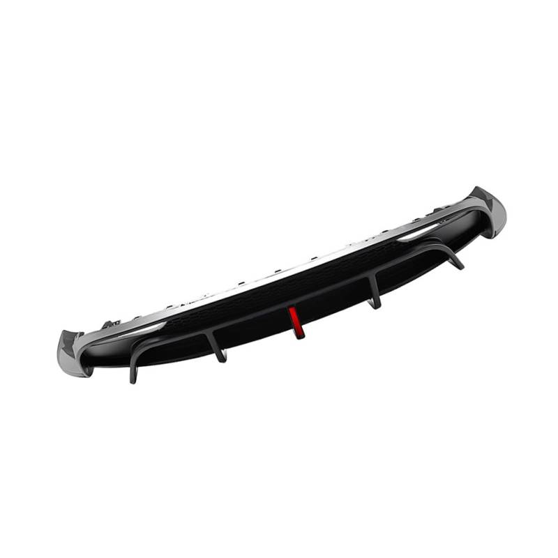 SIKUAI Heckdiffusor Splitter Canard Lippenschutz Spoiler Mattschwarz ABS + Für Model 3 2023 2024 2025 Auto 1set von generisch