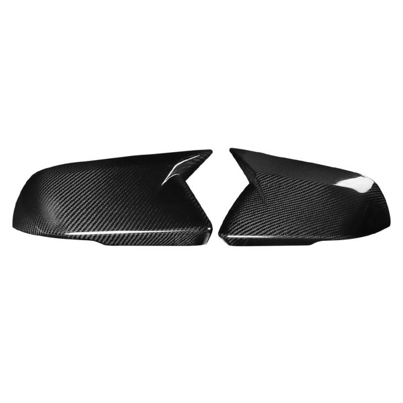 SIKUAI Mit Licht Außenspiegel Rückspiegel Abdeckung 2Pcs Für Mustang 15-24 Carbon Fiber Links & Rechts Hand von generisch