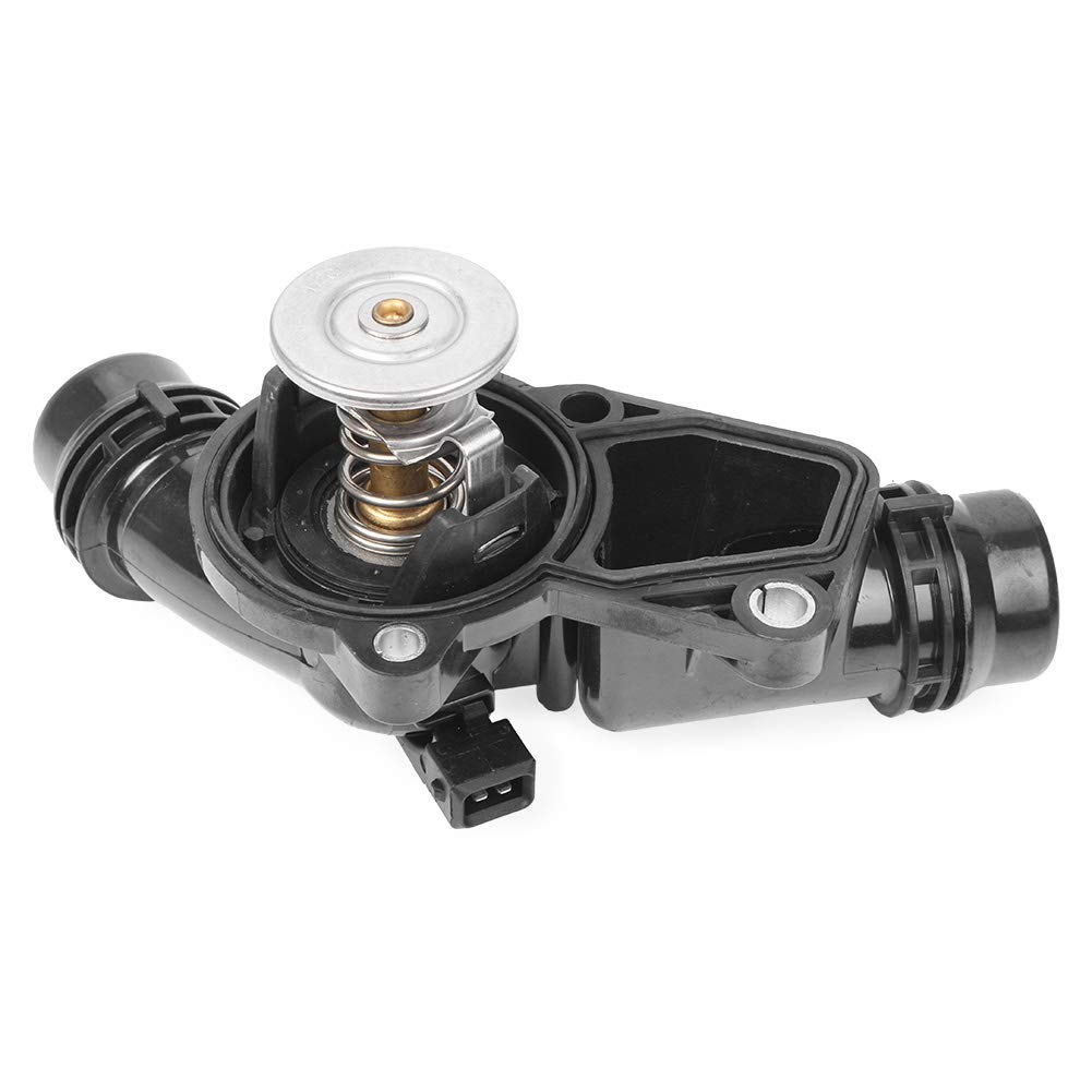 SIKUAI Motor 1PC Motorkühlmittelthermostatgehäuse Wasserauslassrohr Für 325xi 330Ci X3 X5 Z4 330i von generisch